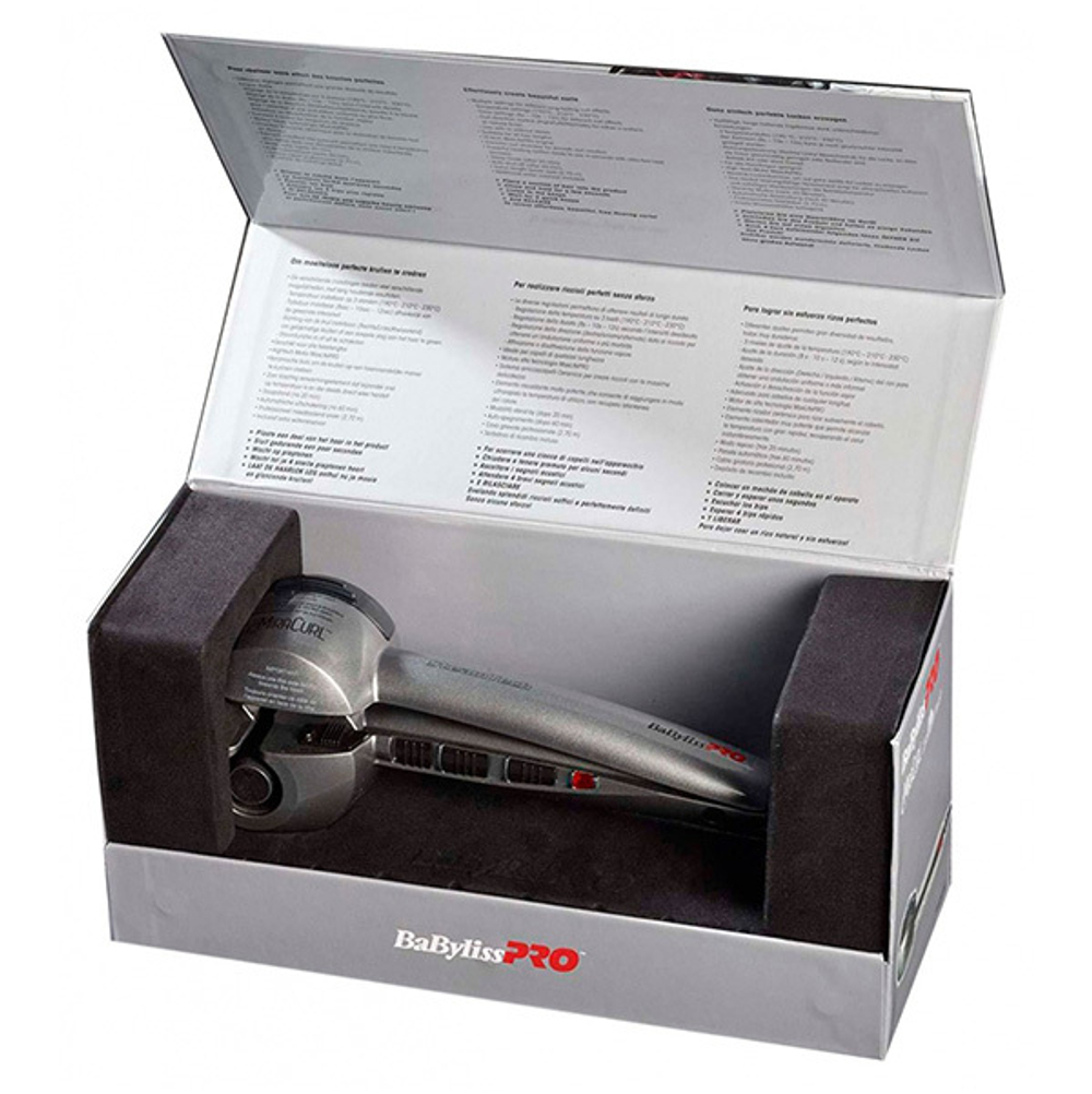 Плойка для создания идеальных локонов с функцией пара BaByliss MiraCurl SteamTech BAB2665SE