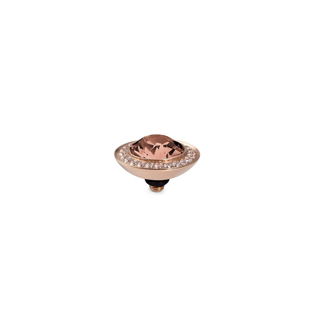 Шарм Qudo Tondo Deluxe Blush Rose 647186 R/RG цвет розовый, бежевый, золотой