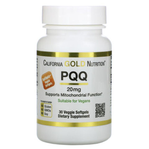 California Gold Nutrition PQQ 20 мг 30 растительных капсул