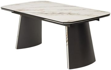 Стол VALDEMAR 180 KL-188 итальянская керамика, стекло/ каркас темно-серый/Kl-188