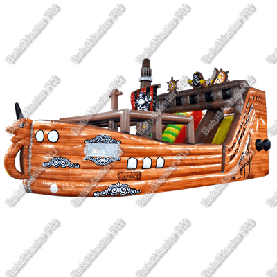 Надувной корабль "Весёлый Роджер Brown"