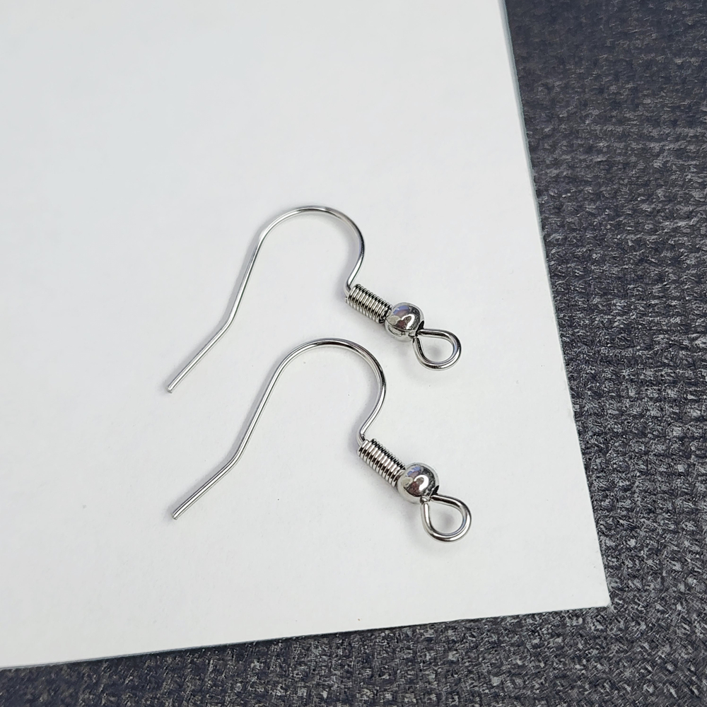 Ювелирные швензы крючки, сталь 316, классика дужки 19мм