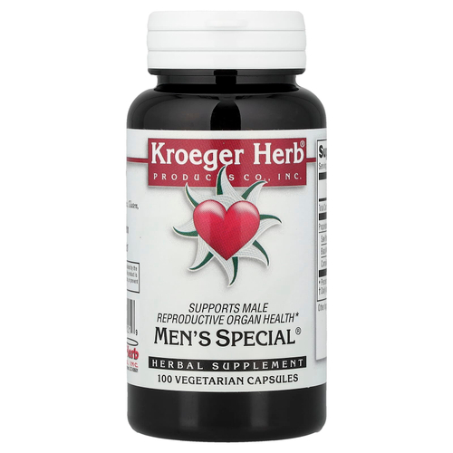 Kroeger Herb Co, Men's Special®, 100 вегетарианских капсул