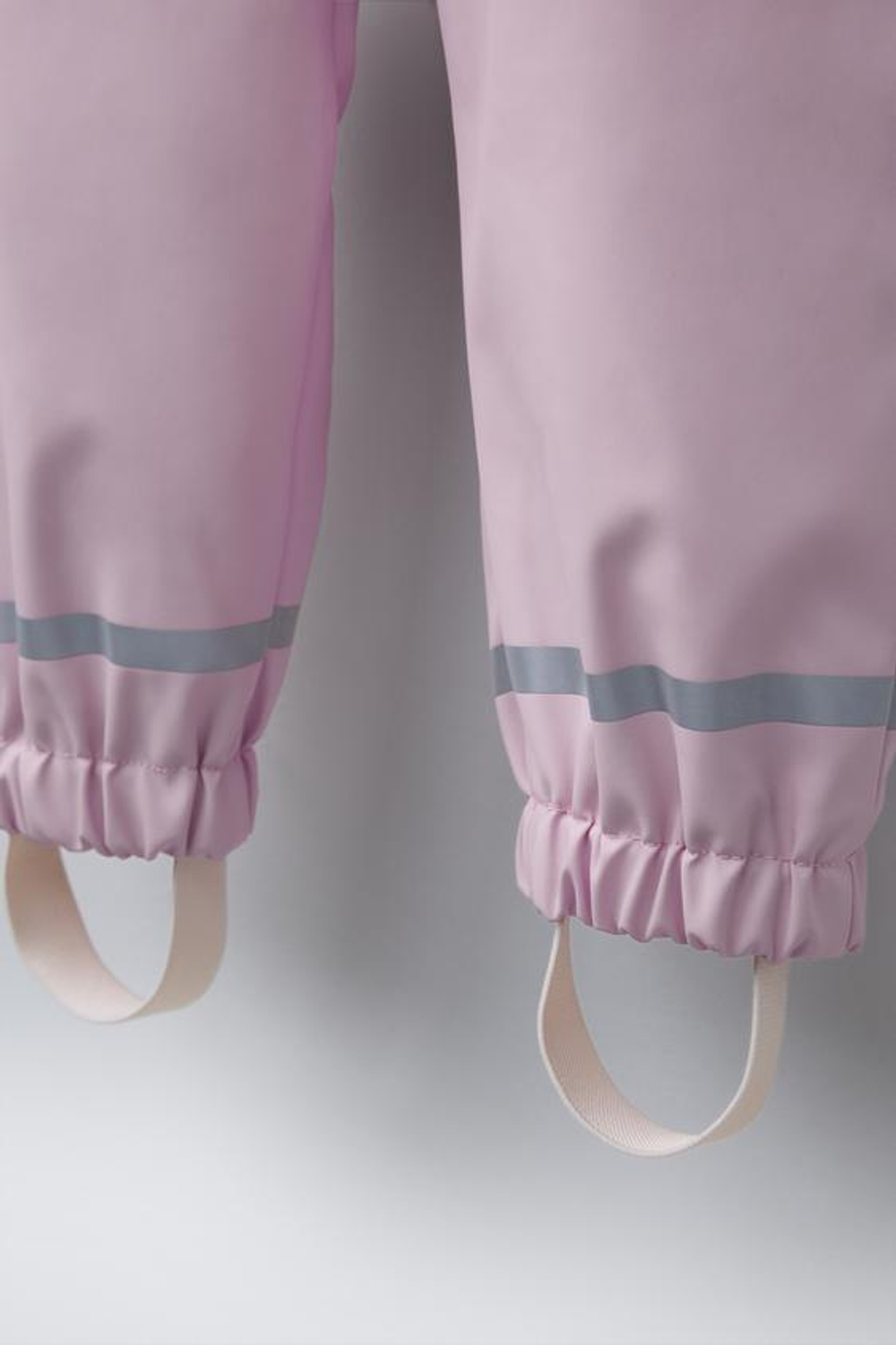 ZARA ПРОРЕЗИНЕННЫЙ КОМБИНЕЗОН WATER-REPELLENT, РОЗОВЫЙ