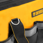 Сумка для инструмента, 500х245х300 мм, 20 карман.,съемный органайз. 10 карман.,наплеч. рем. Denzel