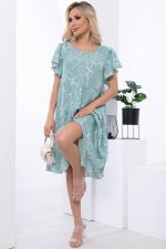 Платье "Ветер перемен" (нежная мята) П7017 LT Collection (Акция)