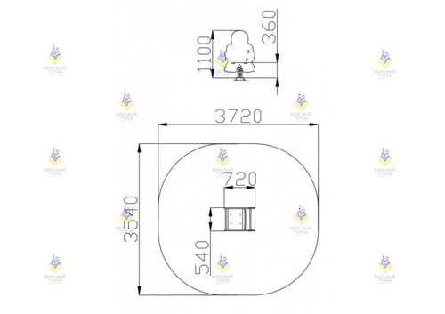 Качалка «Космонавт»