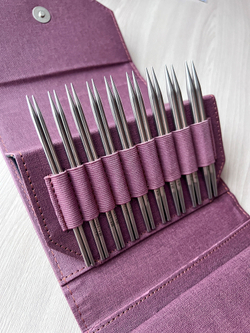 Набор съемных укороченных спиц 9см/5пар Flight Mini Maroon Lykke