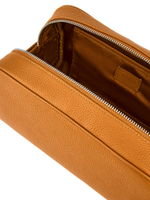 Toiletry bag LEMAN NEW L caramel color