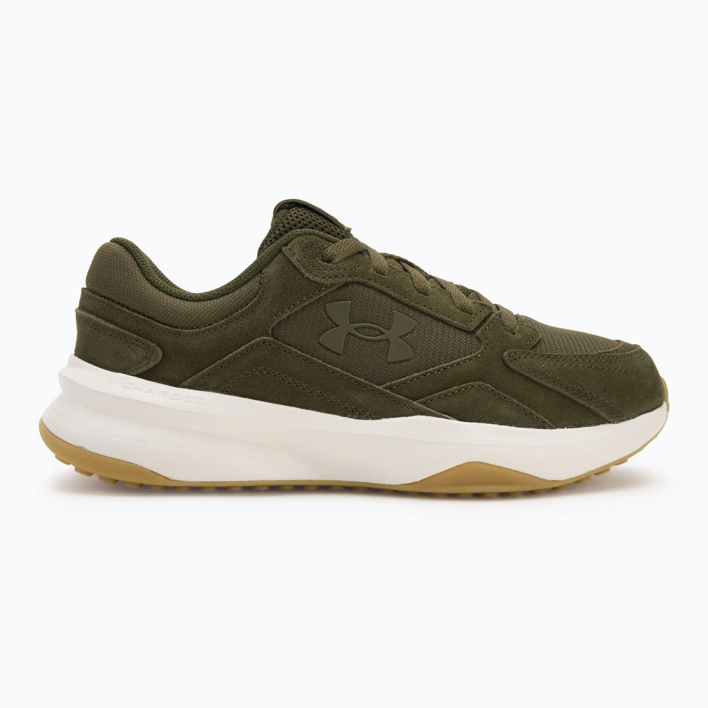 Кроссовки Under Armour Edge Suede expedition green/summit white/expedition green