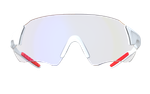 Спортивные очки 720armour Kamikaze+ / Matte White Red Rubber / Photochromic Smoke Light Blue Lens
