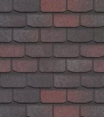 Гибкая черепица Docke PREMIUM Двухслойная "Женева" Изюм 3,1м2