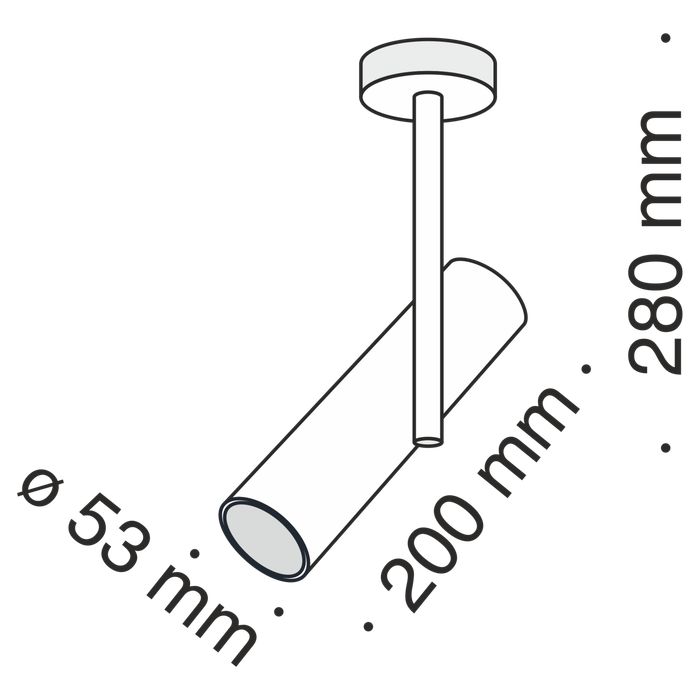 Потолочный светильник Maytoni C020CL-01B