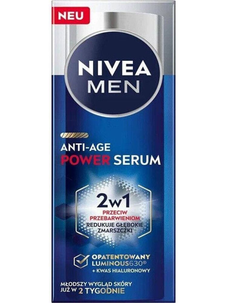 Nivea NIVEA_Men Anti-Age Power Serum 2in1 intensywne serum przeciw niedoskonałościom 30ml