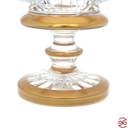 Конфетница на ножке Crystal Heart 15см