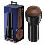 Мастурбатор Feel Stroker от KIIROO вульва (темно-коричневый)