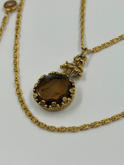 Многоярусная цепь с подвеской Goldette