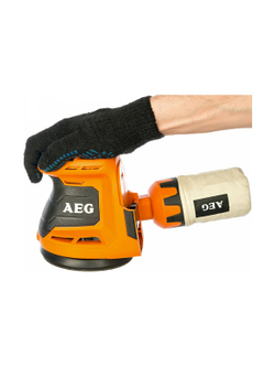 Эксцентриковая шлифмашина AEG BEX18-125-0 4935451086