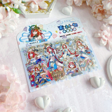 Прозрачные стикеры "Genshin Impact - Нилу"