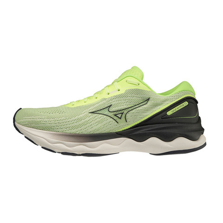 Кроссовки беговые MIZUNO Wave Skyrise J1GC220915, р.UK8.5 (рос.42), салатовый