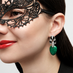 "Индейские" серьги из коллекции "Самоцветы" от Jenavi