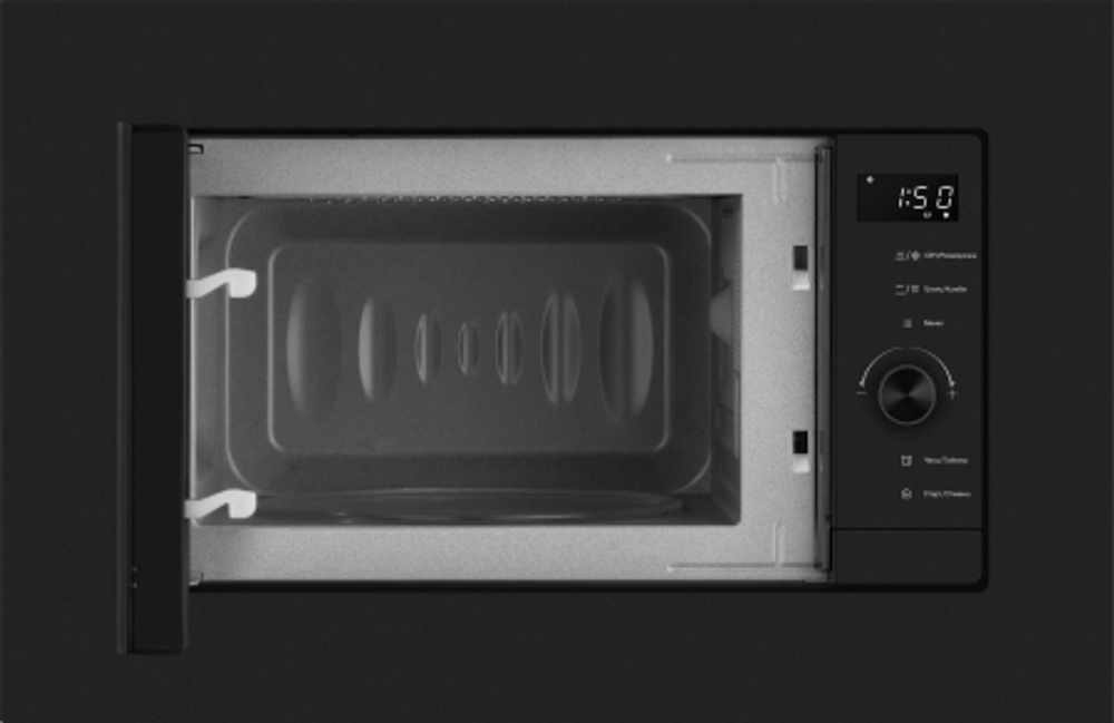 Встраиваемая микроволновая печь Weissgauff HMT-620 BG Grill Matt Edition (438413)