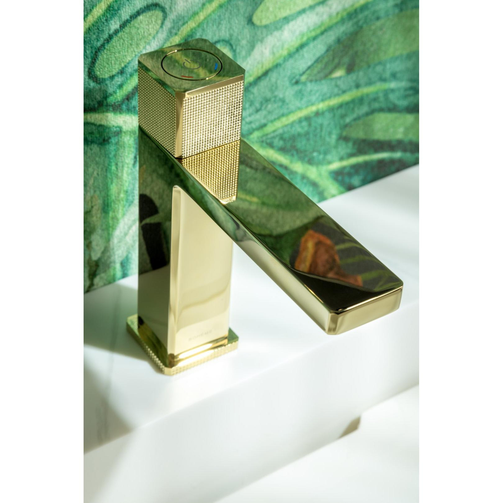 Смеситель автоматический для раковины Boheme Quad 159-G ЗОЛОТО