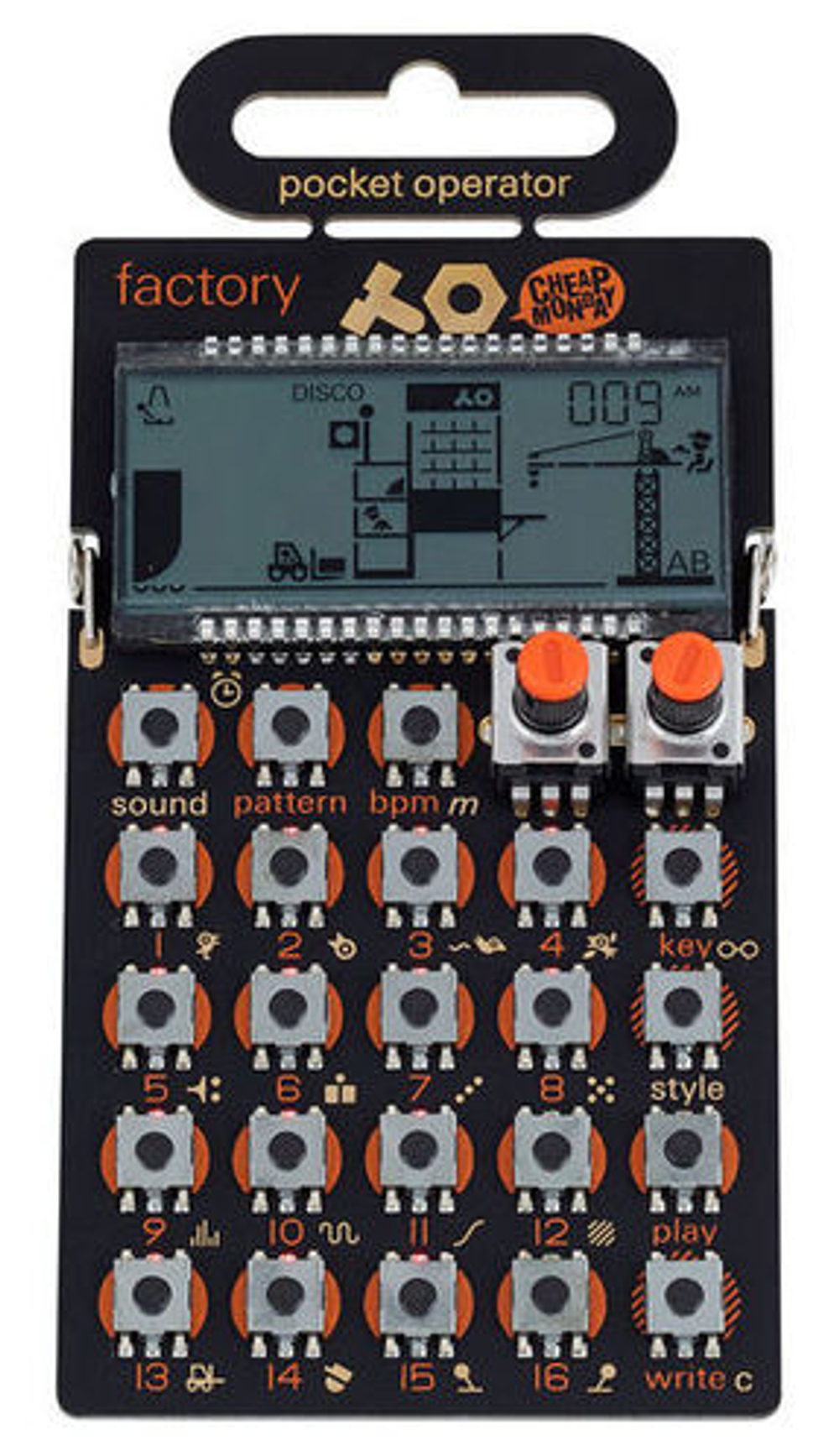 Teenage Engineering PO-16 factory