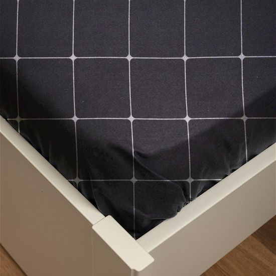 Простыня на резинке Шолпан, 120x200х30, полисатин DOMTEKC