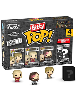 Фигурка Funko Bitty POP! Game of Thrones Tyrion+Cersei+The Hound+Mystery (1 of 4) 4PK 83650