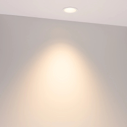 Светильник MS-ARADO-BUILT-R55-7W Warm3000 (WH-WH, 55 deg, 230V) (Arlight, IP20 Металл, 5 лет) 059104