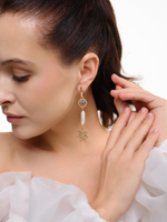 Серьги "Labrador sunshine" Gold