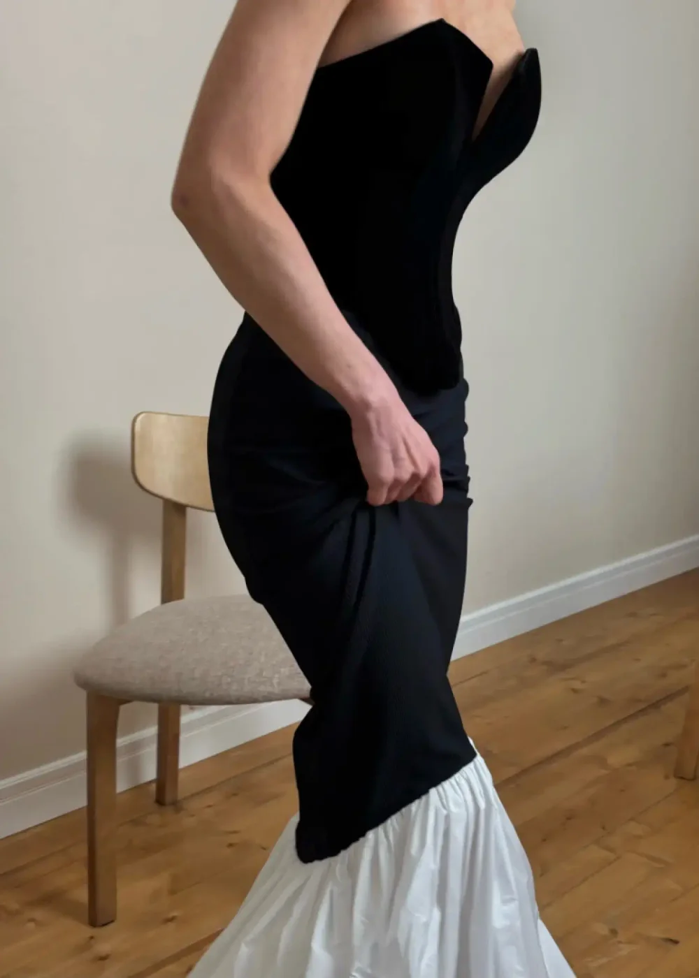 Юбка Я и "Бал", Черно-белая