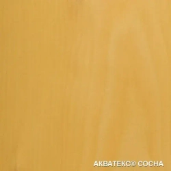 АКВАТЕКС 2 в 1 защитно-декоративное покрытие для дерева, алкидное, полуматовое, лессирующее, сосна (0.8 л)