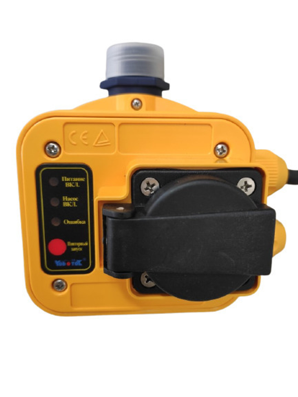 Блок автоматики Vodotok ЭДД-12-Р для насоса, кабель 1,3 м + встроенная розетка