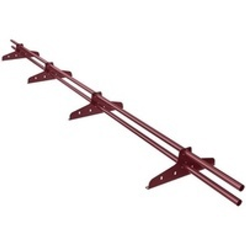 Снегозадержатель трубчатый Docke D-25 4 опоры 3000 RAL8017