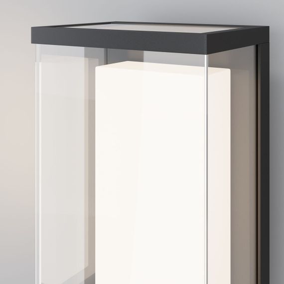 Уличный настенный светодиодный светильник Maytoni Baker Street O021WL-L10B4K