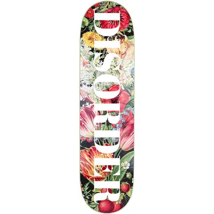 Дека для скейтборда DISORDER FLORAL LOGO DECK MULTI SS23 8,125"