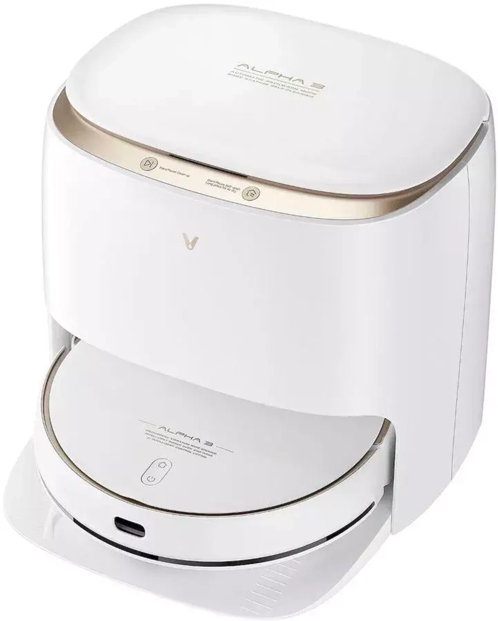 Робот-пылесос Viomi Robot Vacuum Alpha 3 White V-RVCLMC28A