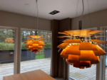 Pendant design lamp PH Artichok by Louis Poulsen (copper)