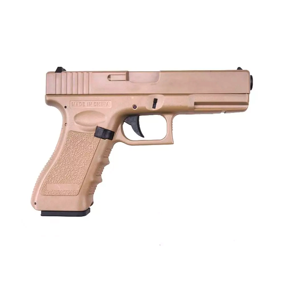 Страйкбольный пистолет Cyma Glock 18C AEP, Tan