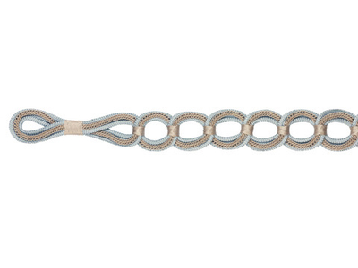 10023/45 Подхват плетеный жаккардовый цепочка