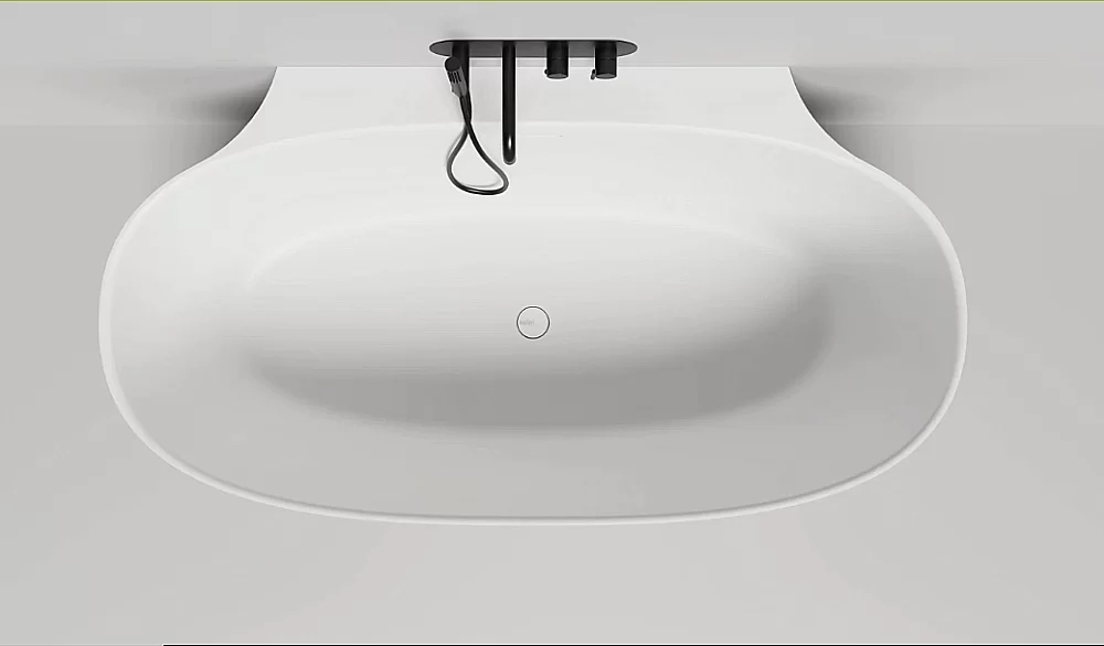 Ванна Salini Alda Wall S-Sense 170х90 101915G белая