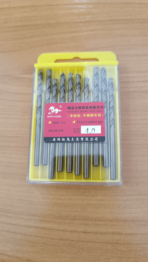 Сверло ф4,0x75/43 DIN338 HSSCo5 ADK101811-040