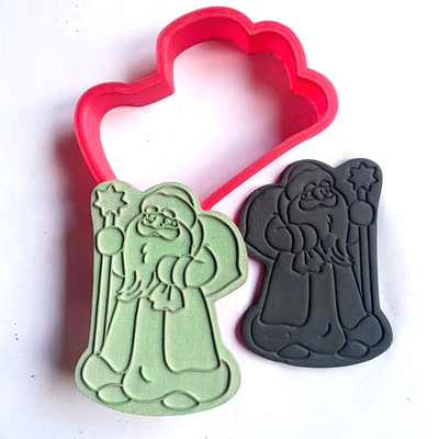 Штамп с вырубкой: Дед Мороз