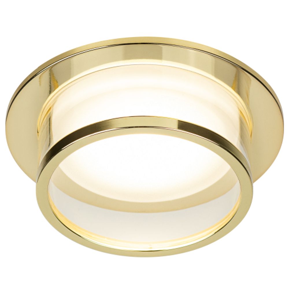 Светильник встраиваемый декоративный ЭРА DK99 GD под лампу MR16 GU5.3 золото