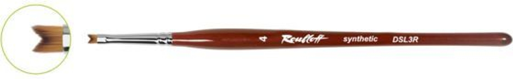 DSL3R №2 Кисть "Ласточкин хвост" из синтетики №2
