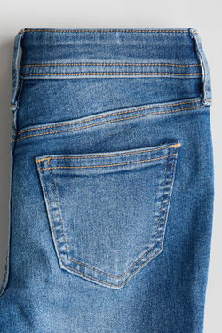 H&M Джинсы Flared Leg с заниженной талией, синий