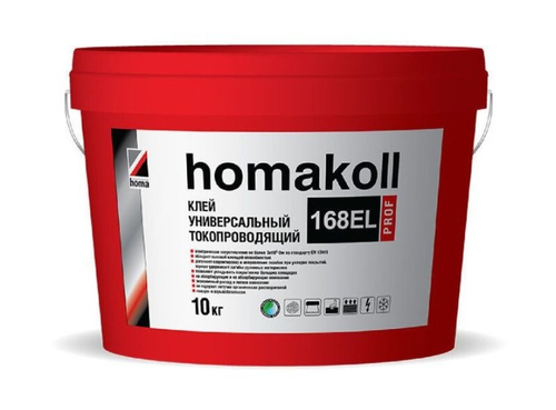 Клей Homakoll 168 Prof для токопроводящих покрытий, 10 кг