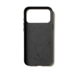 Чехол Mujjo Leather для iPhone 17 Pro Max черный
